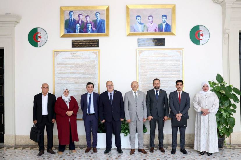 Visite d’une délégation du groupe parlementaire d’amitié Algérie-Russie du Conseil de la Nation en Fédération de Russie pour observer les élections législatives visant à élire les membres de la Douma d'État