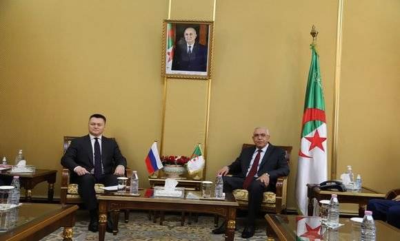 Mr. Tabbi receives the Attorney General of the Russian Federation