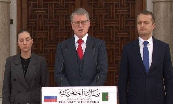 Russia Determined to Deepen Cooperation with Algeria