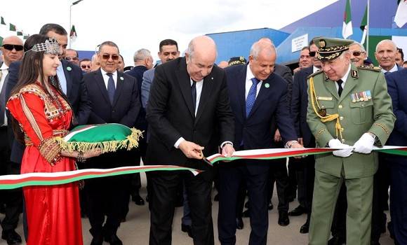 The President of the Republic inaugurates the seawater desalination plant "Cap Djinet 2" in Boumerdes