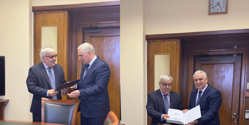 Presentation of Copies of Credentials by the Algerian Ambassador to Russia