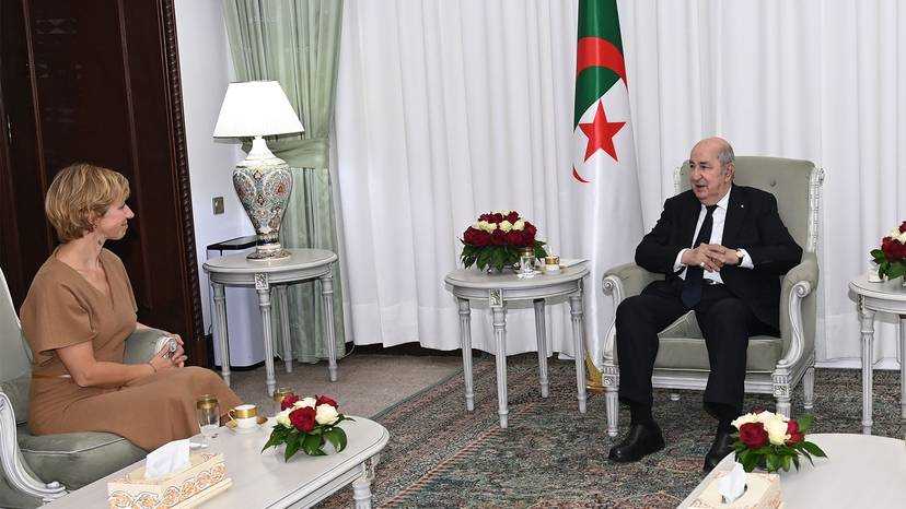 The President of the Republic receives the Special Envoy and Advisor to the French President for North Africa and the Middle East