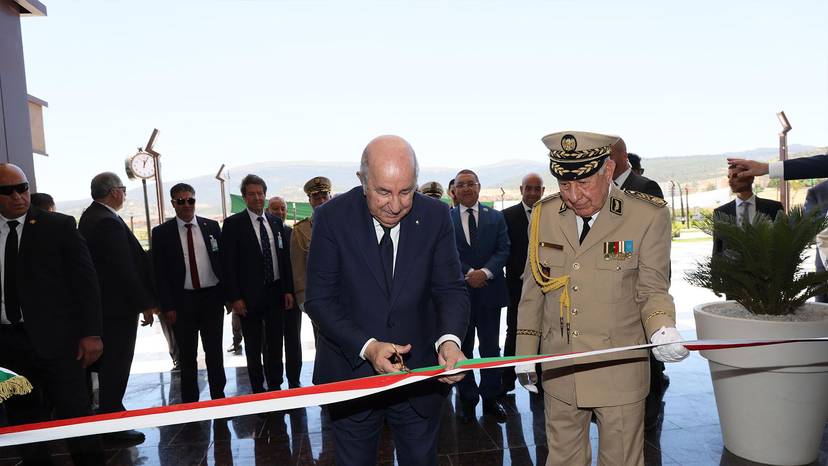 The President of the Republic inaugurates and inspects several vital projects in the wilaya of Khenchela