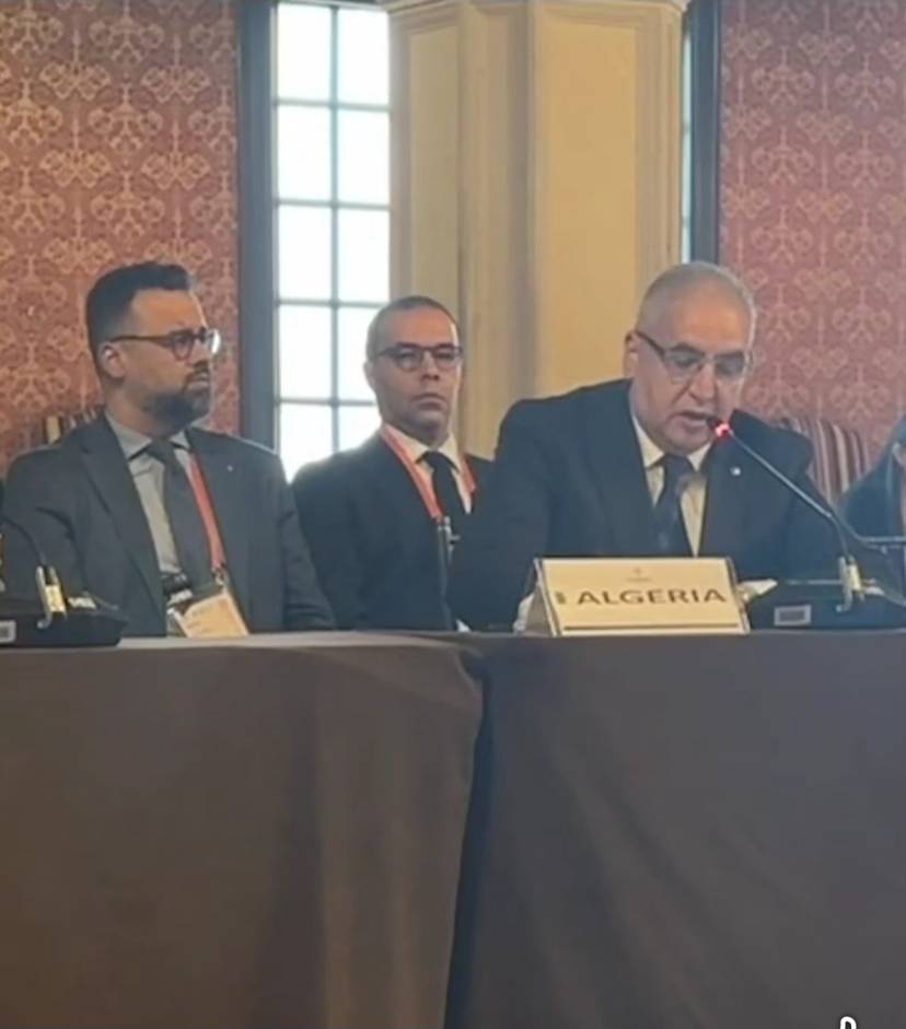 Magramane takes part in an emergency ministerial meeting in Bogota on Zionist violations against the Palestinian people