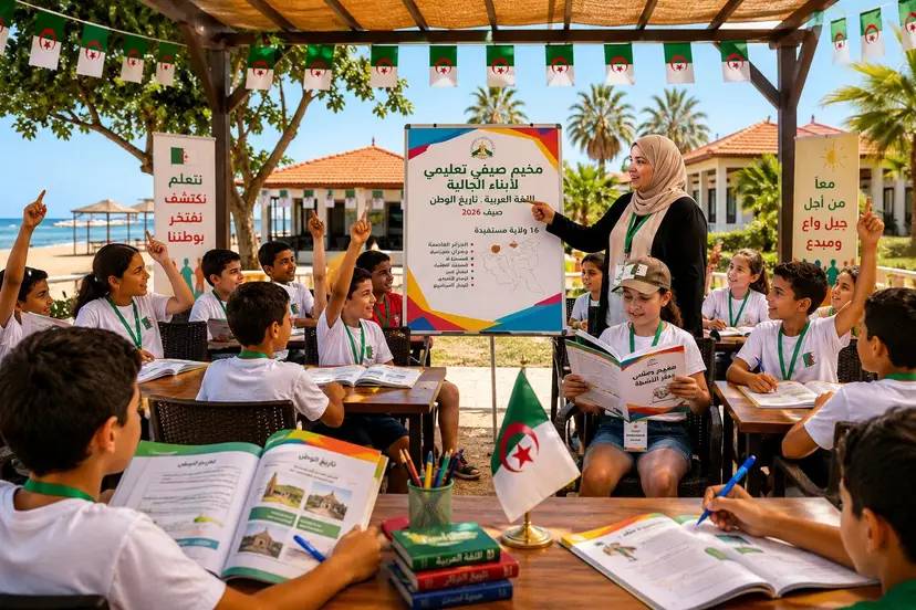 Organisation de classes pédagogiques, sous forme de  Camp d’été au profit des enfants de la Communauté nationale à l’étranger