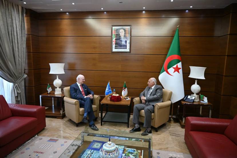 Attaf reçoit l'Envoyé personnel du Secrétaire général de l'ONU pour le Sahara occidental