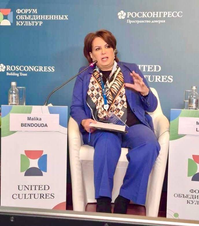 وزيرة الثقافة والفنون تبرز من سان بطرسبرغ رؤية الجزائر للسيادة الثقافية والحوار الحضاري