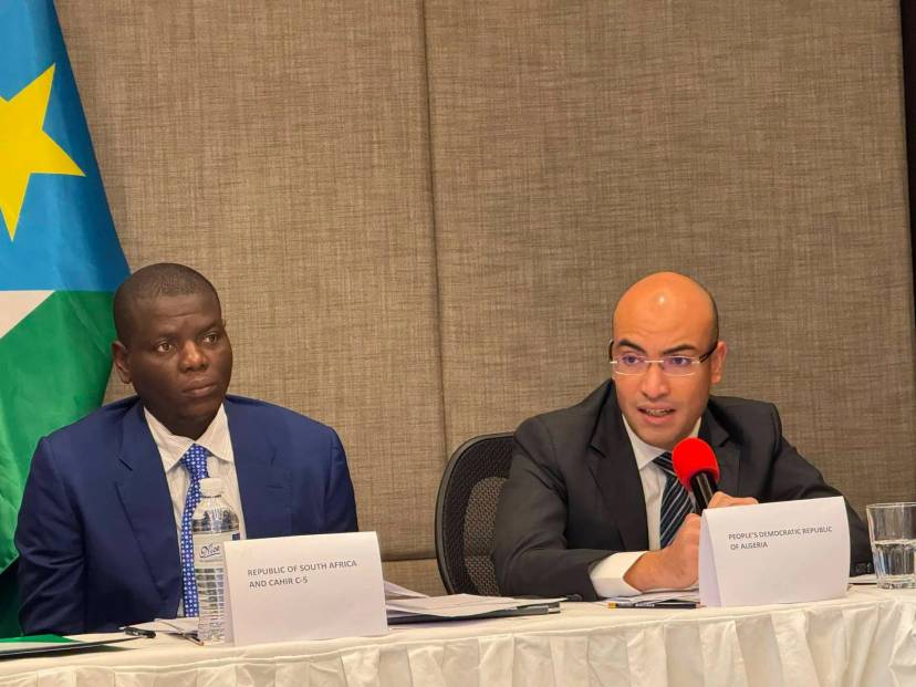 Mr. Chaib is participating in a ministerial working visit of the AU High-Level Ad Hoc Committee on South Sudan